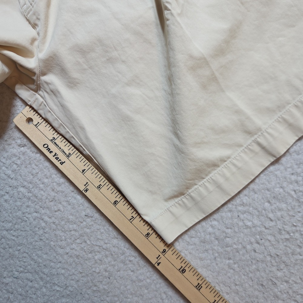 Vintage Polo Ralph Lauren Shorts Mens 34 Tyler Beige Double-Pleated Preppy - Picture 5 of 7
